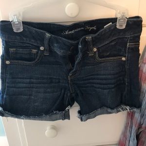 American eagle jean shorts